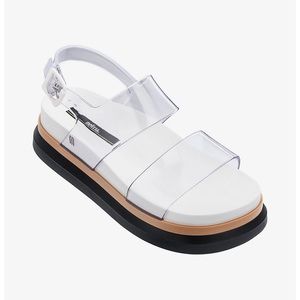 Melissa Cosmic sandal II white/ clear